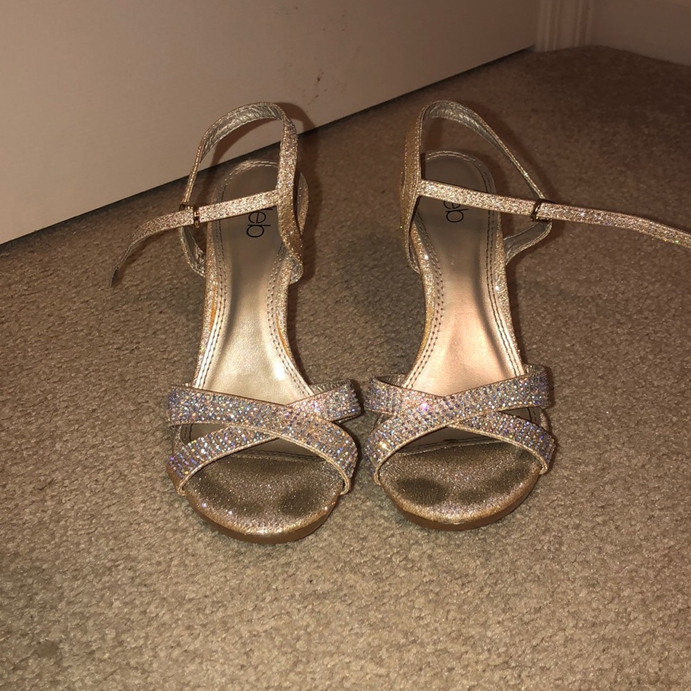 Gold heels